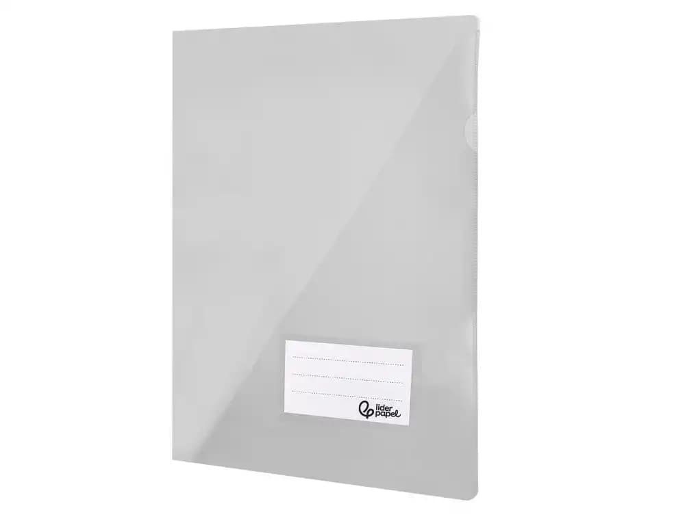 Carpeta liderpapel dossier a4 uñero con tarjetero y solapa interior