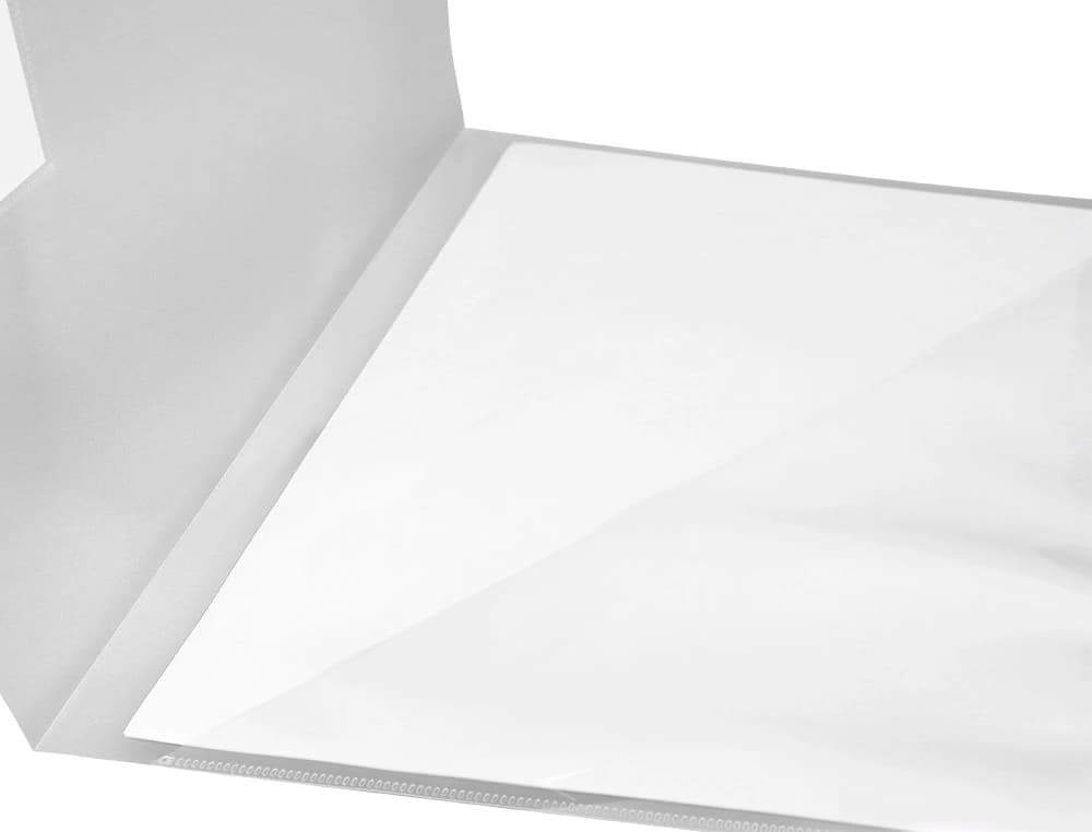 Carpeta liderpapel dossier a4 uñero con tarjetero y solapa interior