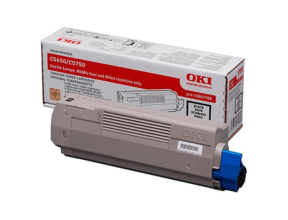 Toner oki c5650/5750 negro 8000 pag type c14