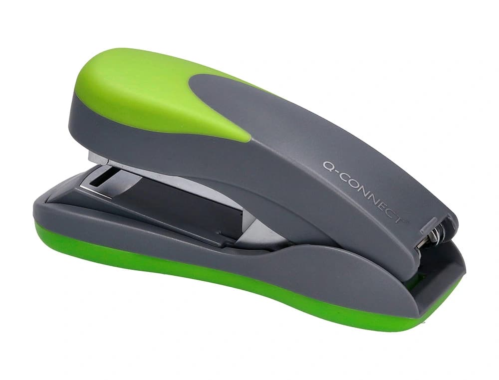 Grapadora q-connect kf00992 plastico capacidad 30 hojas