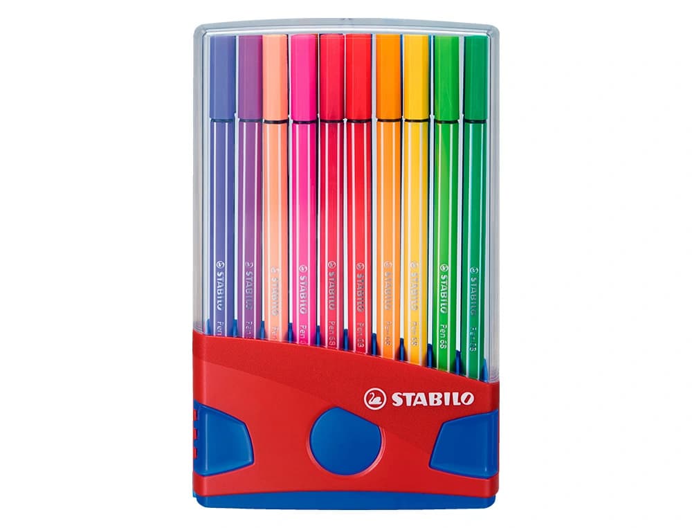 Rotulador stabilo acuarelable pen 68 punta gruesa 1mm