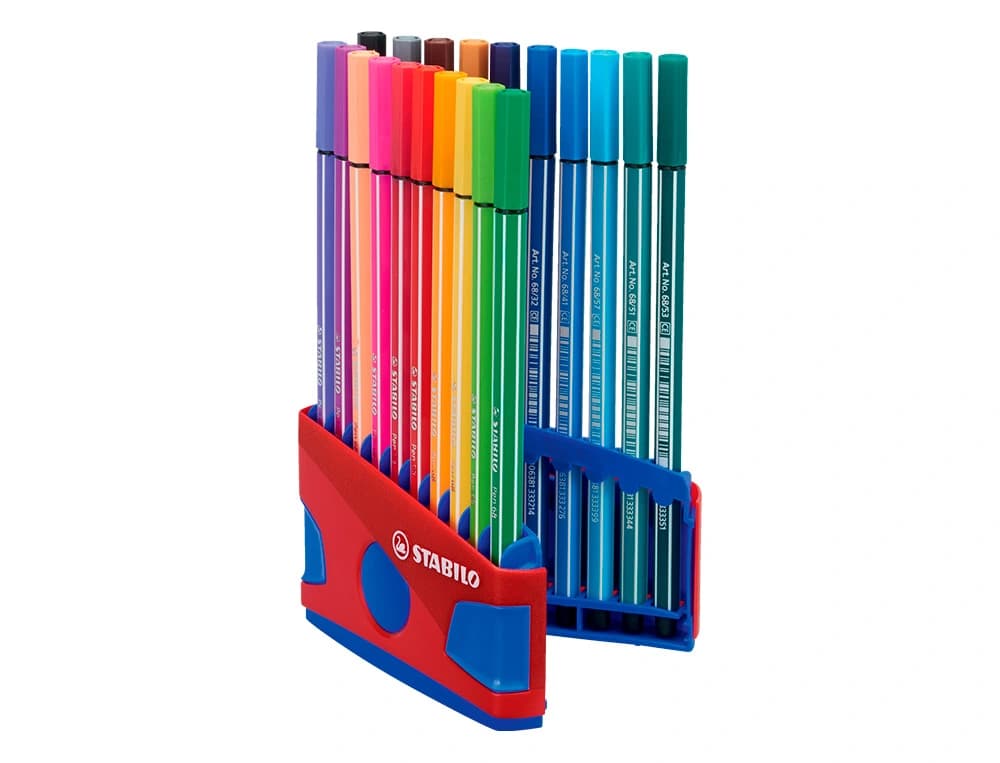Rotulador stabilo acuarelable pen 68 punta gruesa 1mm