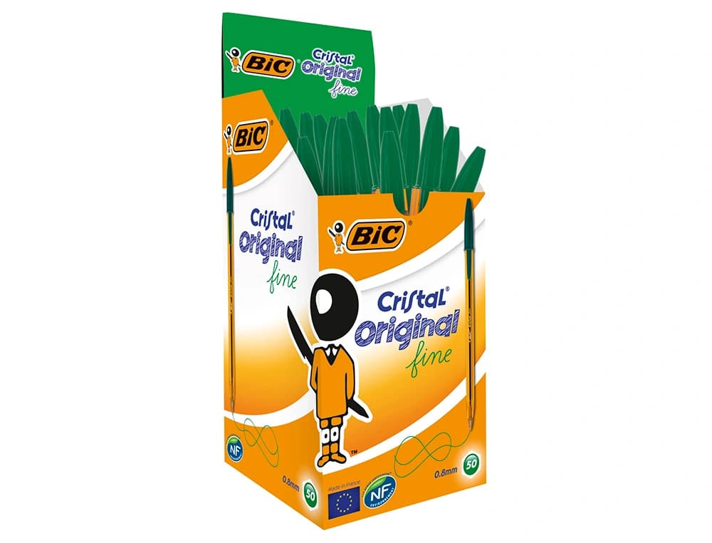 Boligrafo bic cristal punta fina