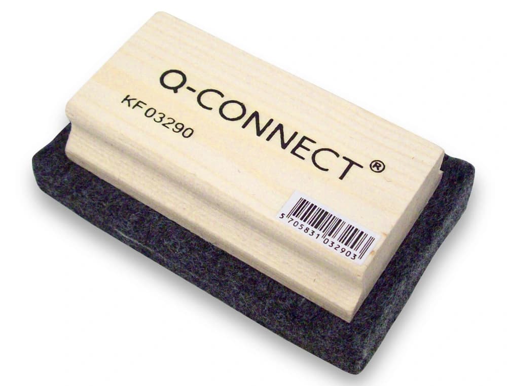 Borrador q-connect fieltro para pizarra 110x70 mm