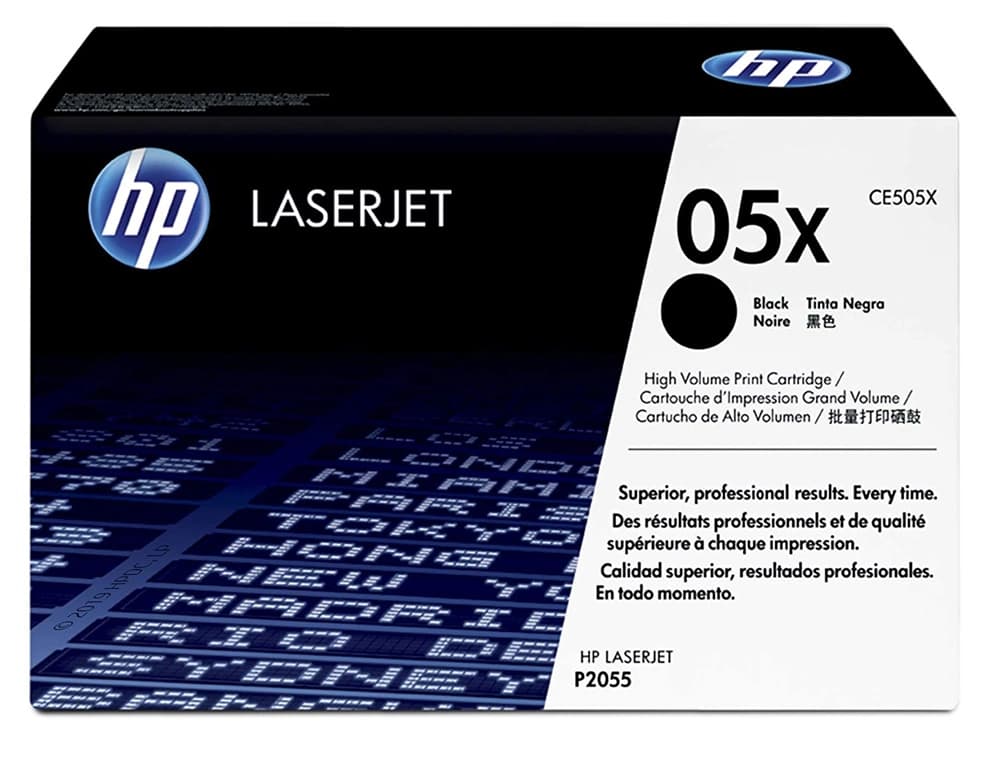 Toner hp laserjet negro ce505x 6.500 pag