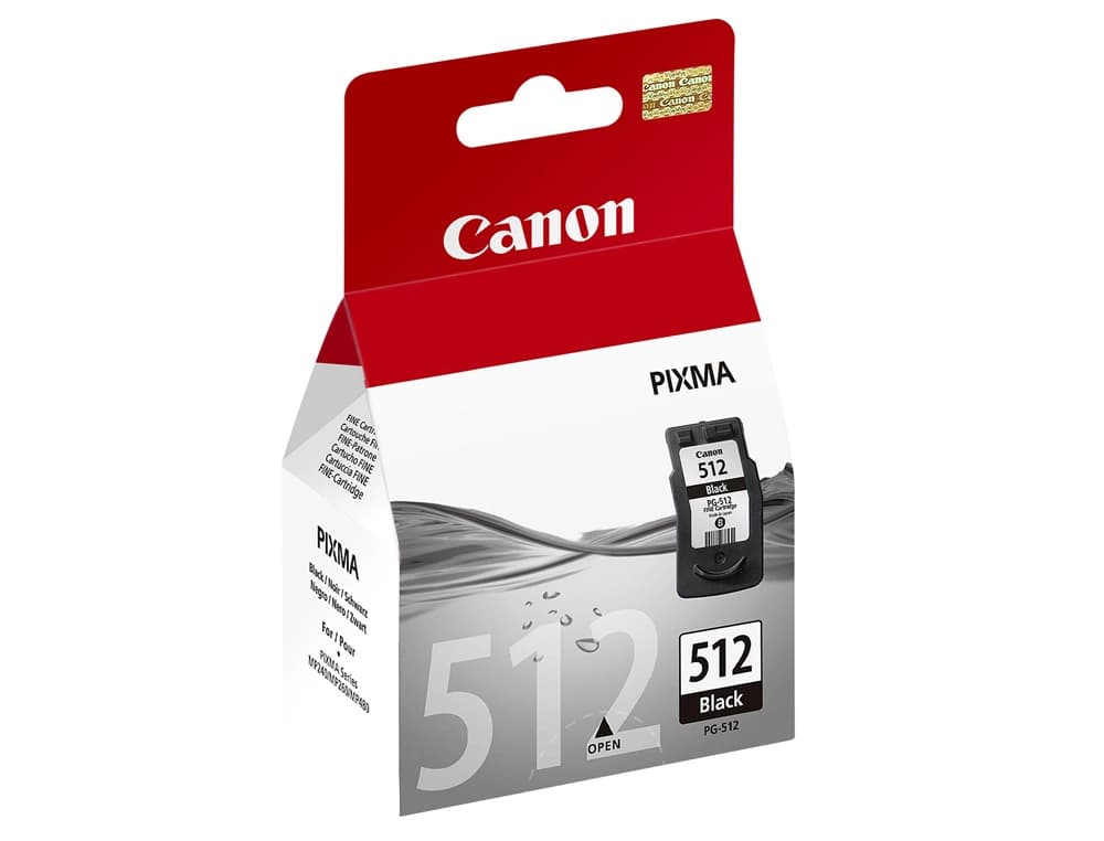 Ink-jet canon pg-512 negro pixma mp240/260/480 400 pag