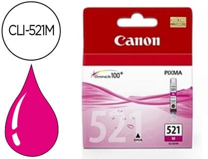 Canon Ink-jet canon cli-521m magenta pixma mp620/630/980 ip3600/4600