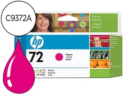 Hp Ink-jet hp 72 magenta foto designjet t610/1100 -130ml-