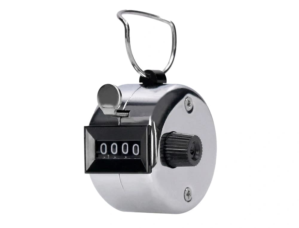 Maquina contadora q-connect manual hasta 9999 digitos