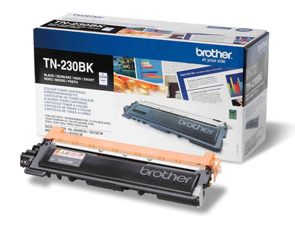 Toner brother tn-230 negro -2.200pag- hl-3040cn hl-3070cw dcp-9010cn mfc-9120cn mfc-9320cw