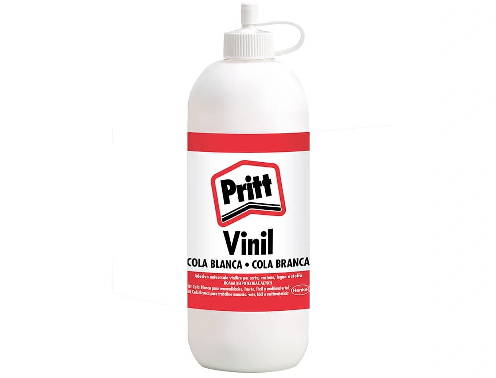 Pegamento cola vinilica pritt blanca bote de 100 gr