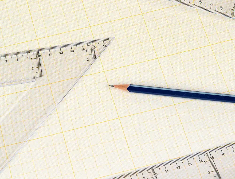 Papel dibujo liderpapel 210x297mm 80g/m2 milimetrado pack de 10 hojas