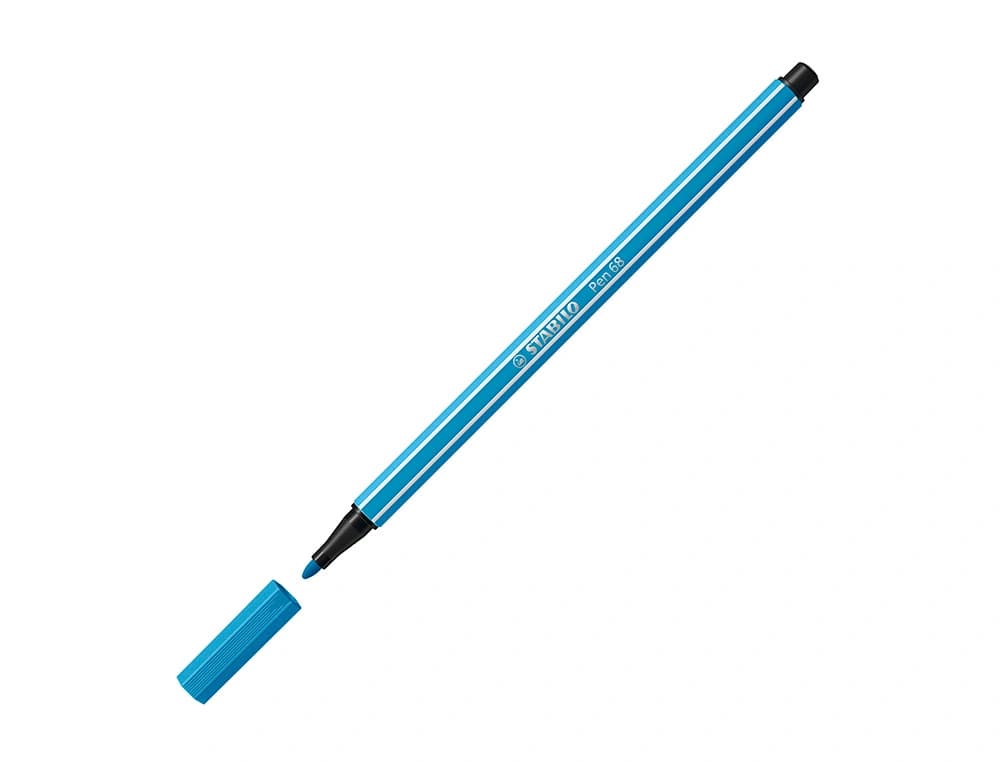 Rotulador stabilo acuarelable pen 68 punta gruesa 1mm