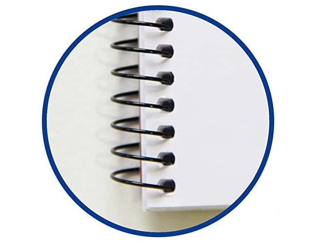 Bloc espiral oxford cartoncillo 80 hojas cuadros 4 mm