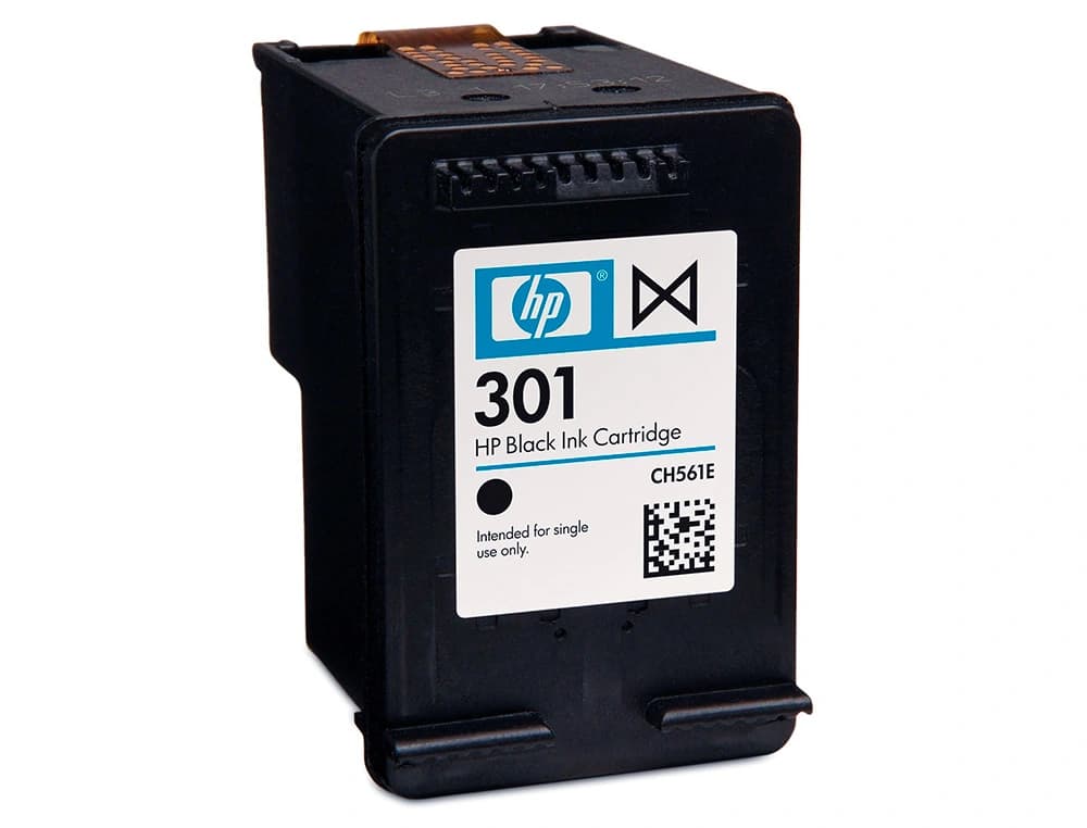 Ink-jet hp n.301 negro deskjet/ 1050/ 2540/ 3050 envy 4500 5530 officejet 2620 4630