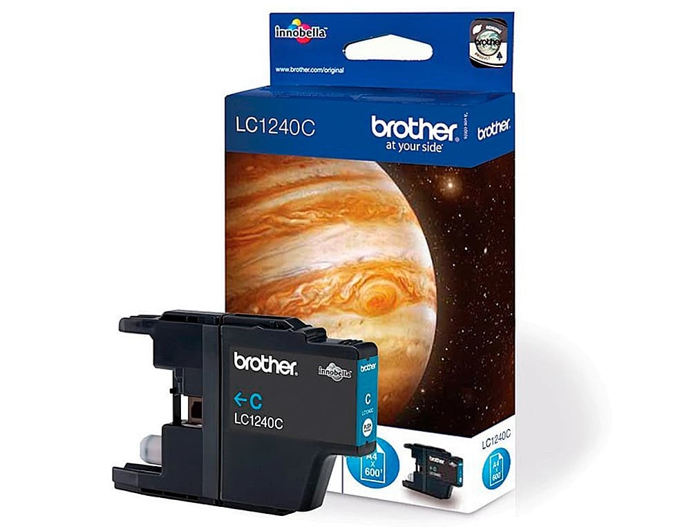 Ink-jet brother lc-1240c cian -600pag- mfc-j6510dw mfc-j6710dw mfc-j6910dw
