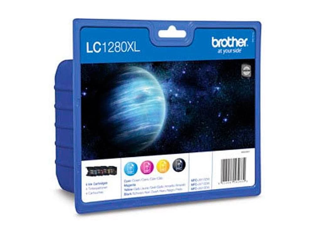 Ink-jet brother lc-1280xl pack 4 colores - mfc-j6510dw mfc-j6710dw mfc-j6910dw