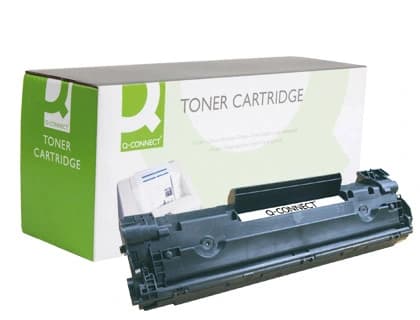 Q-Connect Tóner Q-Connect compatible con HP CB435A negro para LaserJet P1005 y P1006, 1.500 páginas