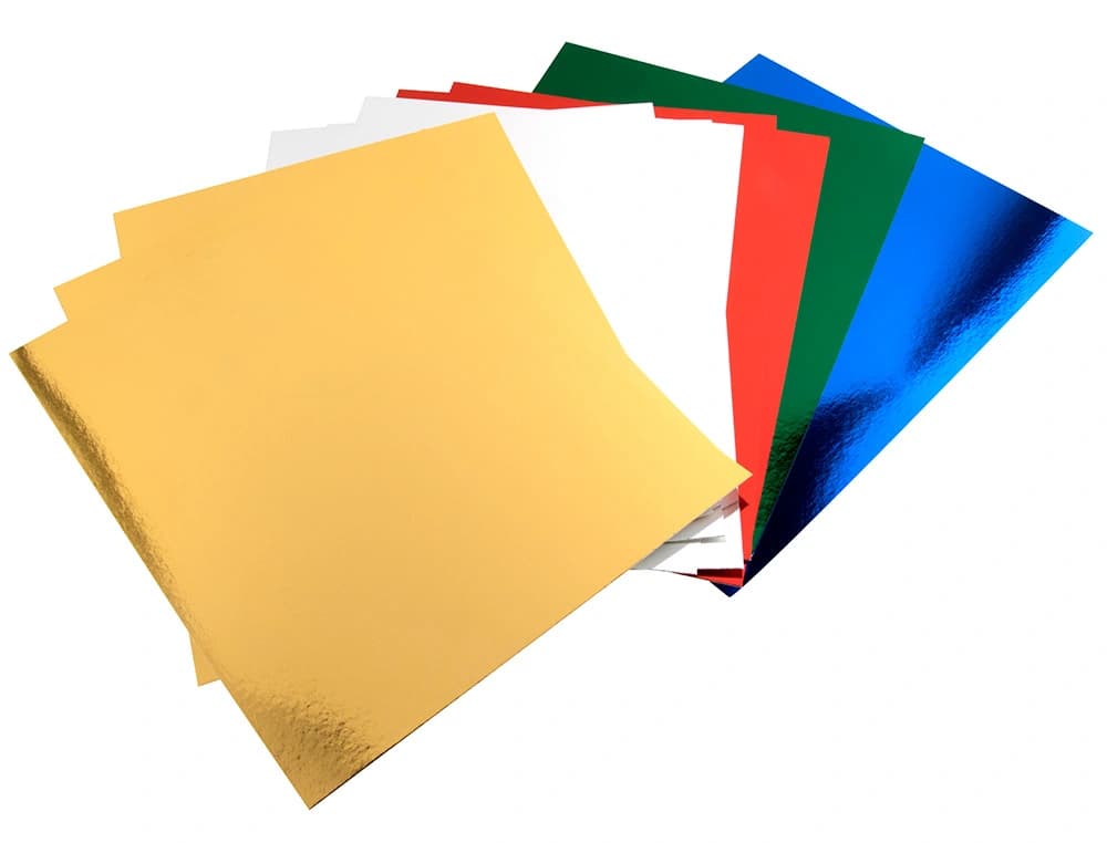 Bloc trabajos manuales liderpapel cartulina metalizada 240x315mm 10 hojas colores surtidos