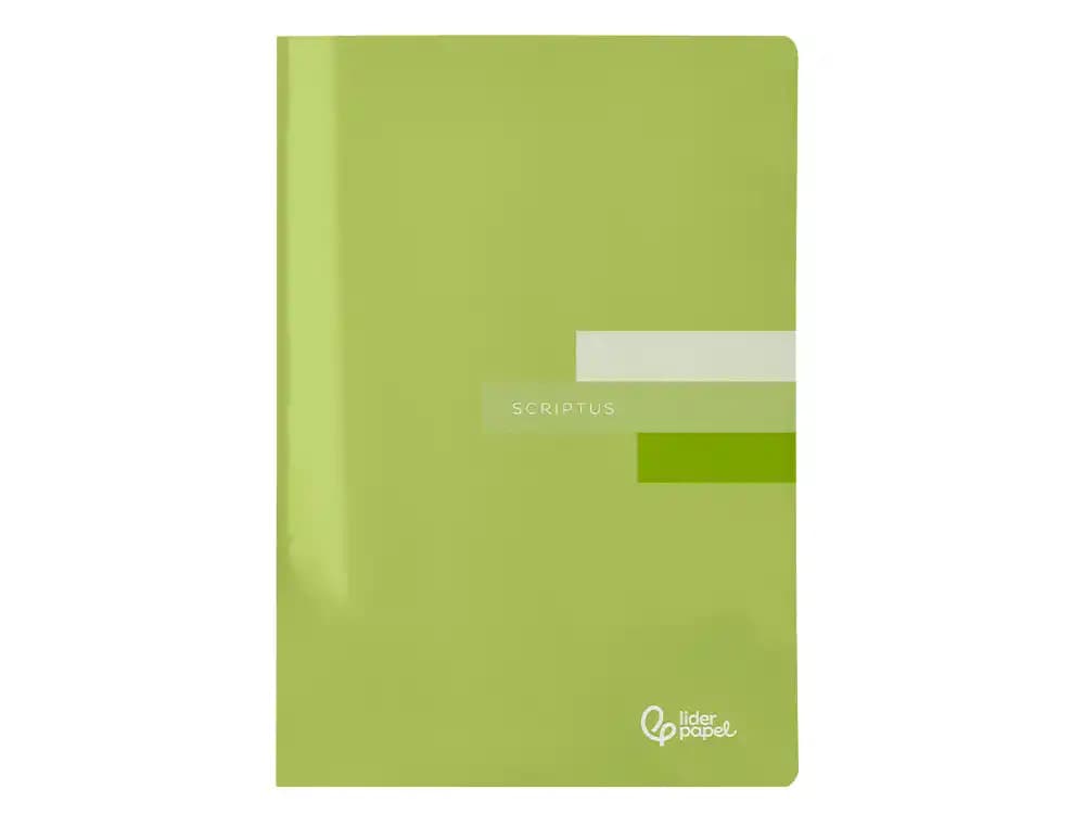 Libreta liderpapel scriptus a4 48 hojas 90gr cuadro 3mm con margen