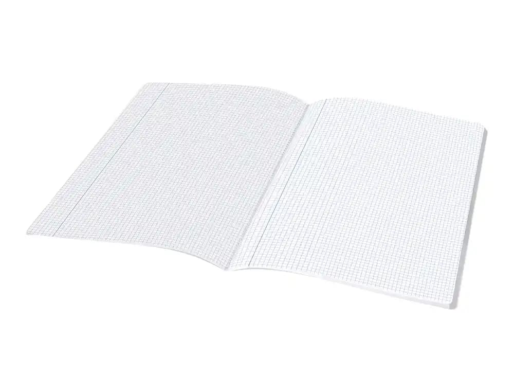 Libreta liderpapel scriptus a4 48 hojas 90gr cuadro 4mm con margen