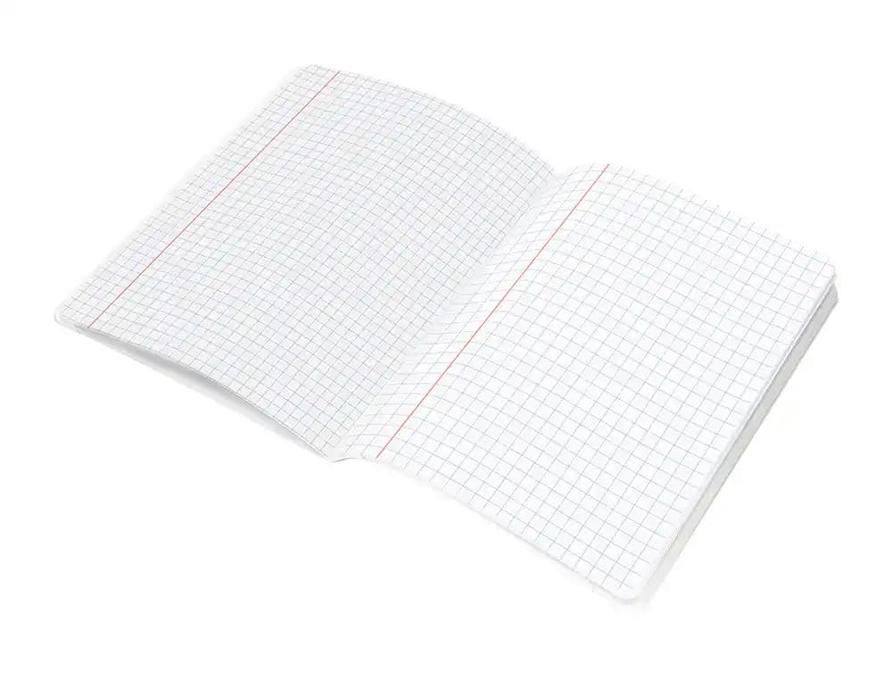 Libreta liderpapel scriptus a5 48 hojas 90gr cuadro 8mm con margen