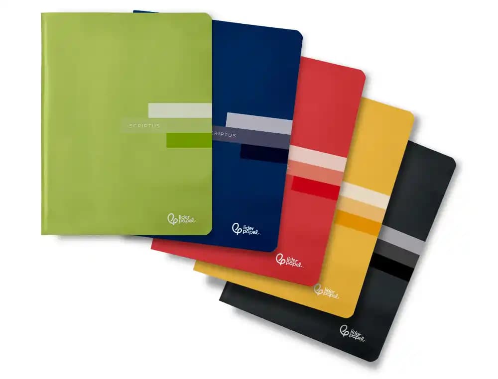 Libreta liderpapel scriptus a5 plus 48 hojas 90gr liso sin margen