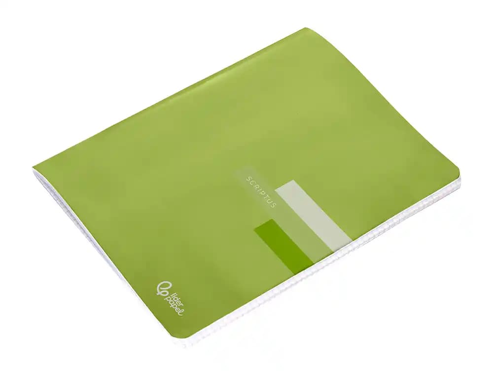 Libreta liderpapel scriptus a5 plus 48 hojas 90gr liso sin margen