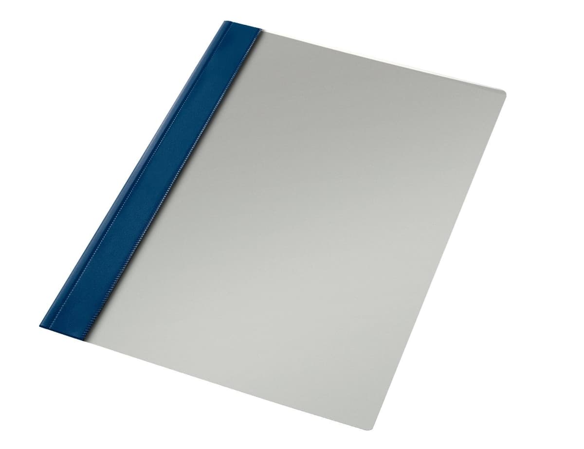 Carpeta dossier Esselte con fástener, tamaño folio – Azul marino