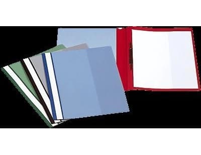 Carpeta dossier Esselte con fástener, tamaño folio – Azul marino