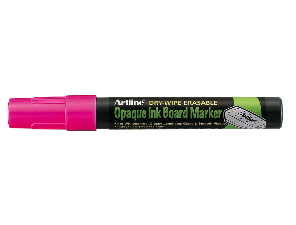 Rotulador artline pizarra epw-4 verde negra punta redonda 2 mm bolsa de 4