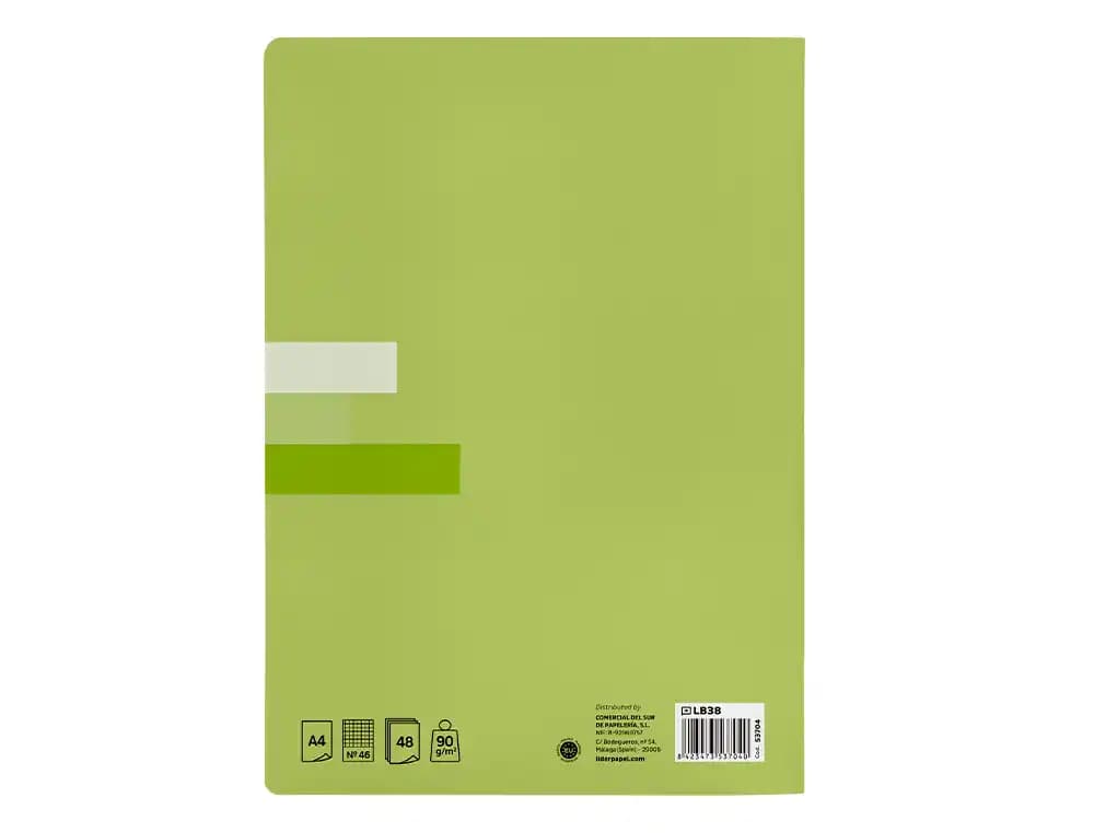 Libreta liderpapel scriptus a4 48 hojas 90gr rayado nº46