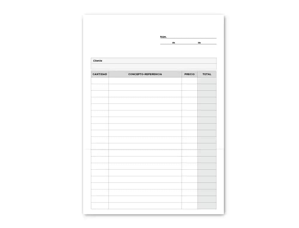 Talonario liderpapel multiusos cuarto original t199