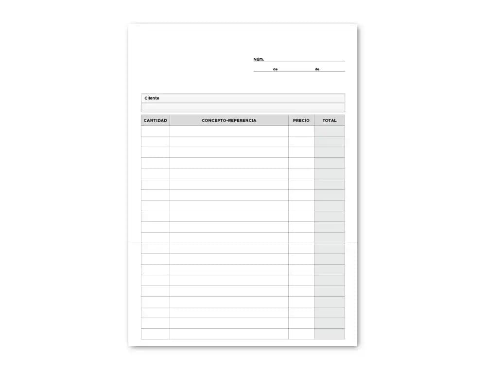 Talonario liderpapel multiusos cuarto original y copia t299