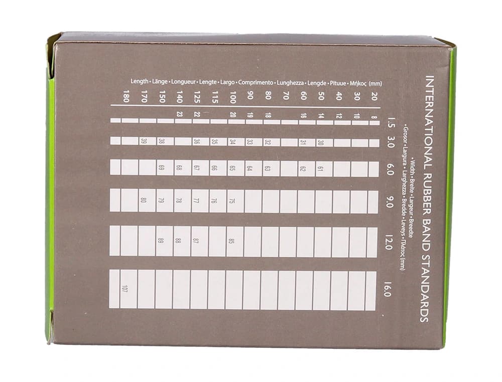 Gomillas elasticas q-connect 100 gr numero 3 30 x 2 mm
