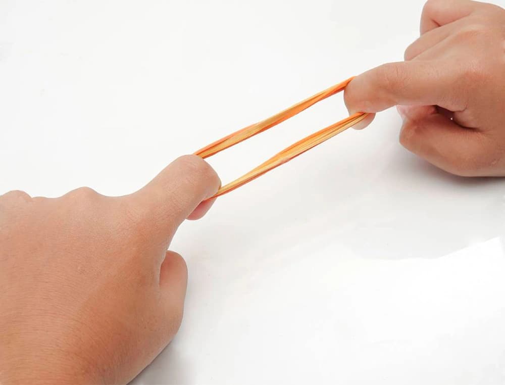 Gomillas elasticas q-connect 1000 gr numero 9 90 x 2 mm