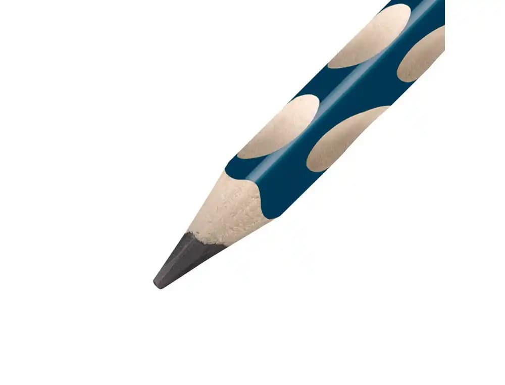 Lapices de grafito stabilo easygraph ergonomico para ambidiestros mina 3,15 mm hb