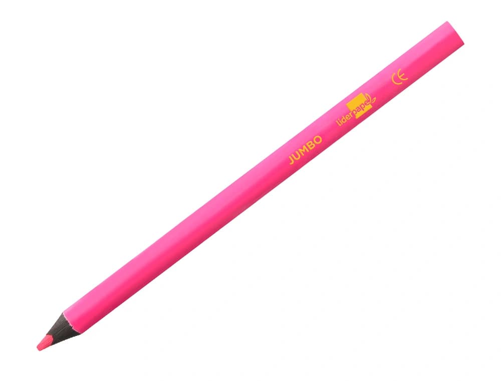 Lapices fluorescente liderpapel jumbo neon