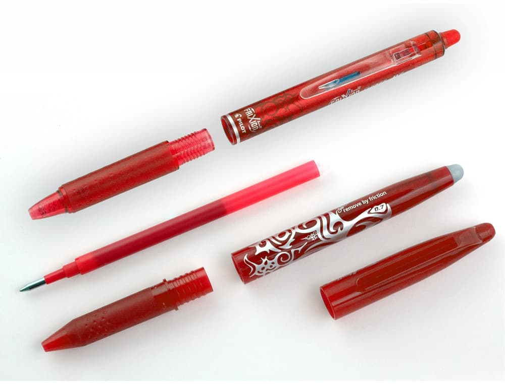 Recambio para bolígrafo Pilot FriXion Ball Clicker, caja de 3 unidades – Rojo