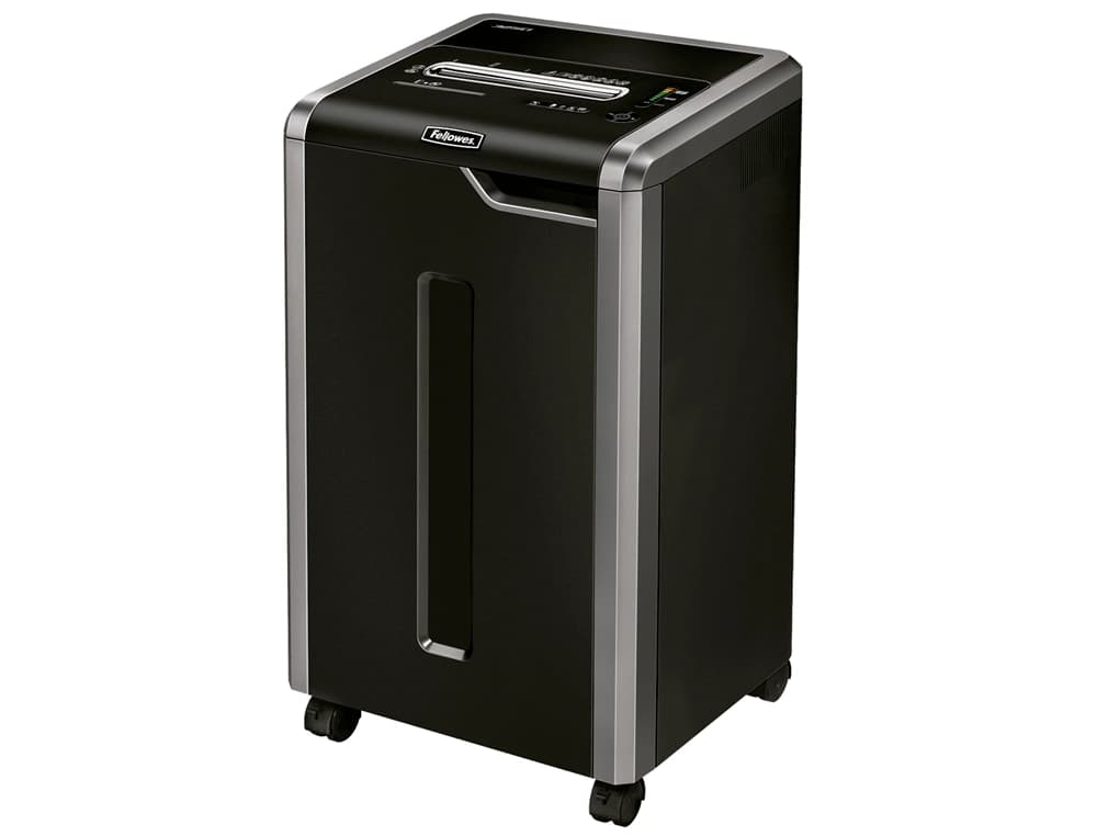 Destructora de documentos fellowes 325i ciclo trabajo continuo capacidad de corte 26h clips tarjetas cd 83l