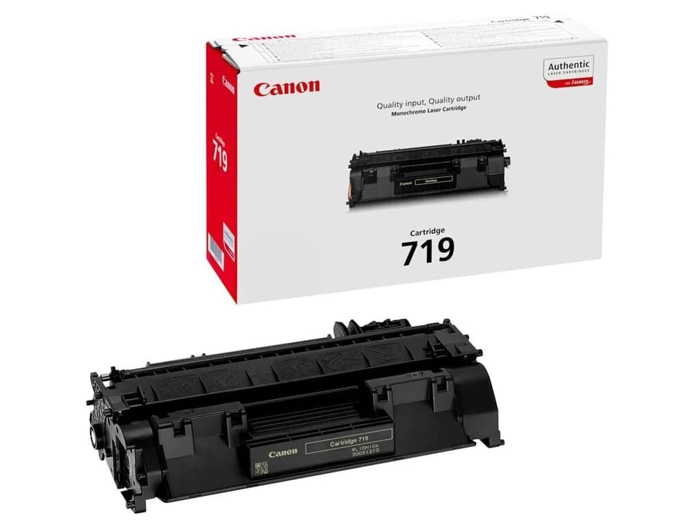 Toner canon crg 719 2.1k negro laser 2100 pag