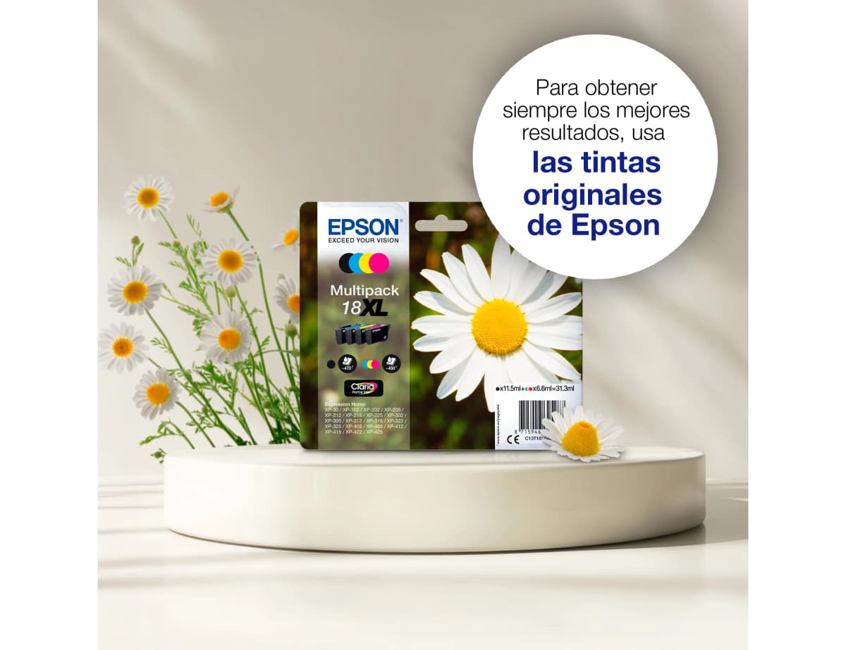 Ink-jet epson t18 expression home xp-102 xp-205 xp-305 xp-405 capaciidad 180 pag