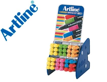 Artline Rotuladores artline fluorescente ek-660 expositor de 36 unidades colores surtidos