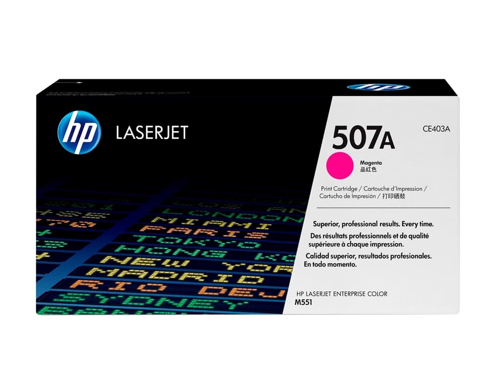 Toner hp 507a laserjet m551/m570/pro 500 6000 pag