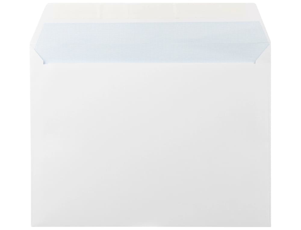 Sobre liderpapel n 11 blanco din c5 162x229 mm tira de silicona paquete de 25 unidades