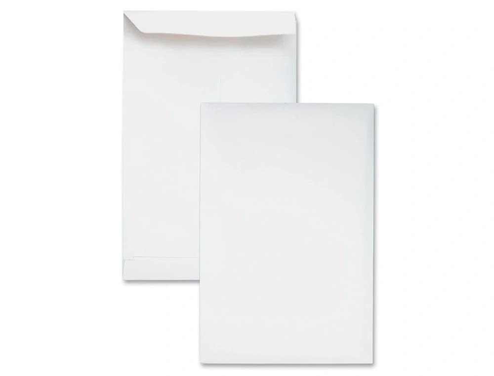 Sobre liderpapel bolsa n 10 blanco folio prolongado 250x353 mm tira de silicona paquete de 25 unidades