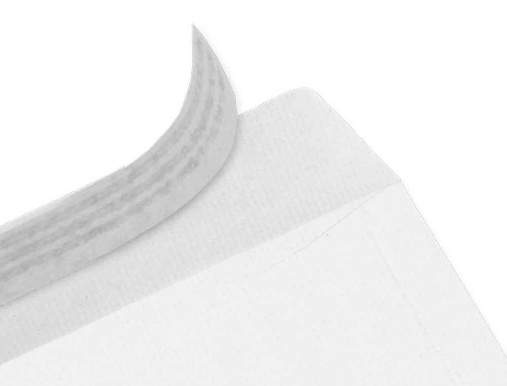Sobre liderpapel bolsa n 10 blanco folio prolongado 250x353 mm tira de silicona paquete de 25 unidades