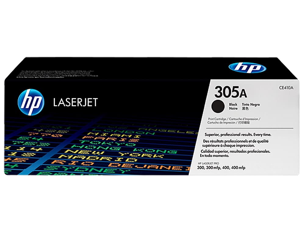 Toner hp 305a laserjet m351/m451/m375/m475 negro 2200 pag