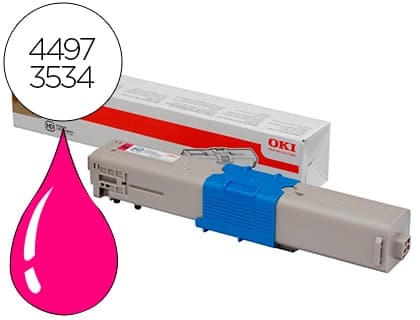 Oki Toner oki c301dn/c321dn magenta 1500 pag