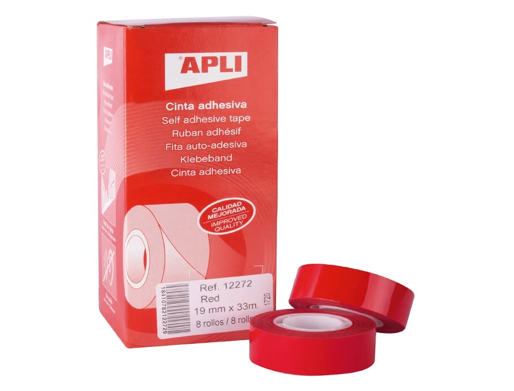 Cinta adhesiva apli 33 m x 19 mm